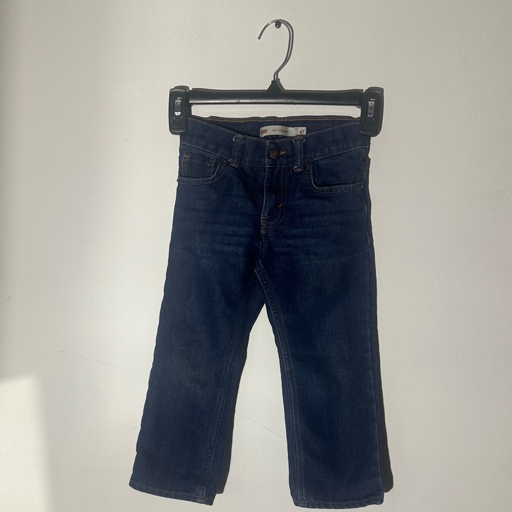 Levi's Kids Deep Indigo Jeans 514 straight